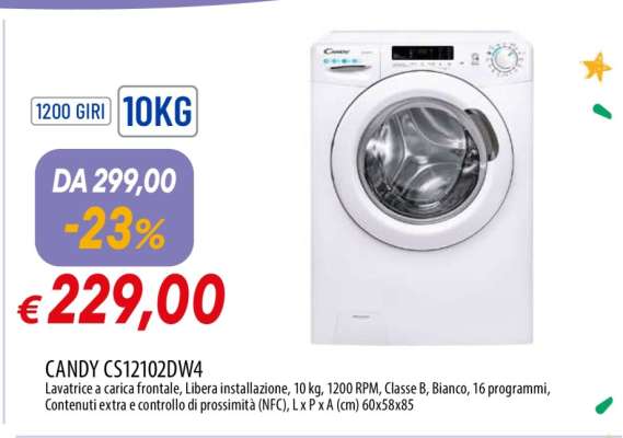 CANDY CS12102DW4
