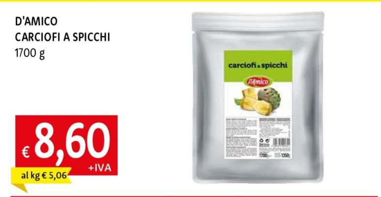D'AMICO CARCIOFI A SPICCHI