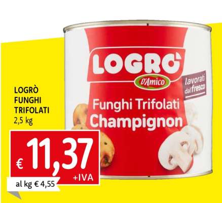 LOGRÒ FUNGHI TRIFOLATI