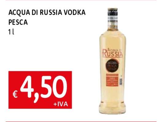 ACQUA DI RUSSIA VODKA PESCA