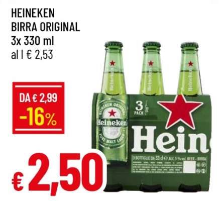 HEINEKEN BIRRA ORIGINAL