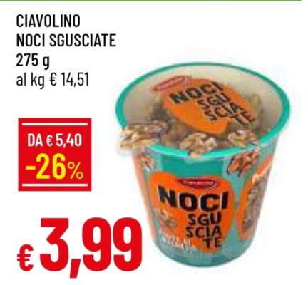 CIAVOLINO NOCI SGUSCIATE
