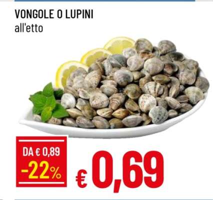 VONGOLE O LUPINI