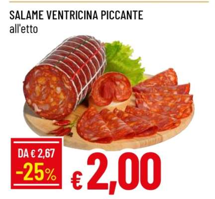 Salame ventricina piccante