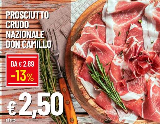 PROSCIUTTO CRUDO NAZIONALE DON CAMILLO