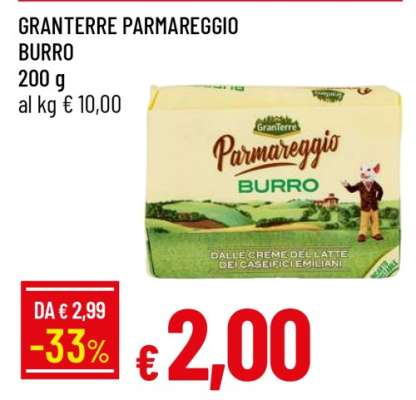 GRANTERRE PARMAREGGIO BURRO