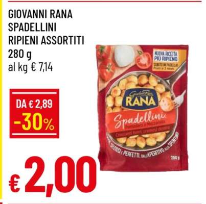 Giovanni Rana Spadellini Ripieni Assortiti