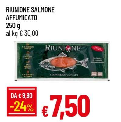 RIUNIONE salmone affumicato