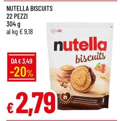 NUTELLA BISCUITS