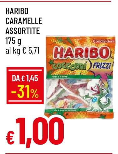 HARIBO CARAMELLE ASSORTITE