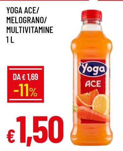 YOGA ACE/MELOGRANO/MULTIVITAMINE 1 L