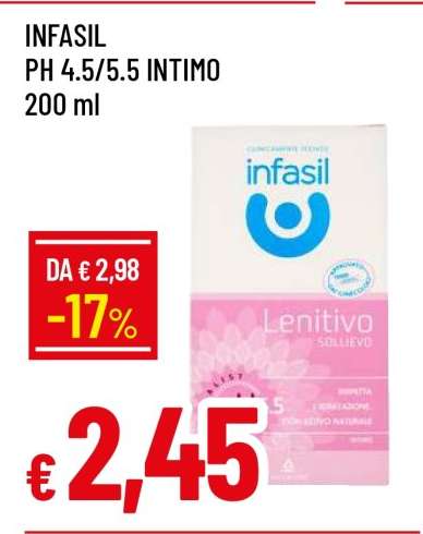 INFASIL PH 4.5/5.5 INTIMO 200 ml
