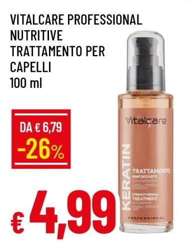 VITALCARE PROFESSIONAL NUTRITIVE TRATTAMENTO PER CAPELLI