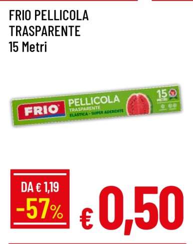 FRIO PELLICOLA TRASPARENTE