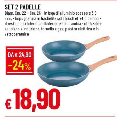 SET 2 PADELLE