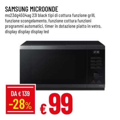 SAMSUNG MICROONDE