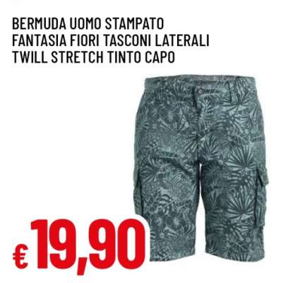 BERMUDA UOMO STAMPATO