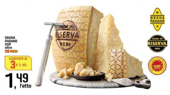 Grana Padano DOP oltre 20 mesi