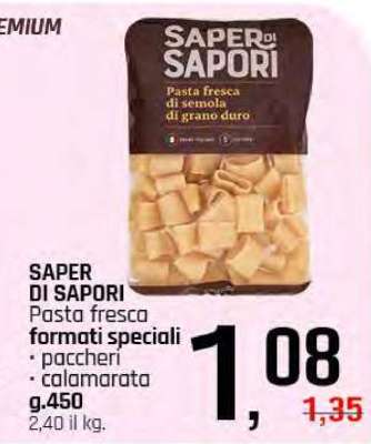 SAPER DI SAPORI