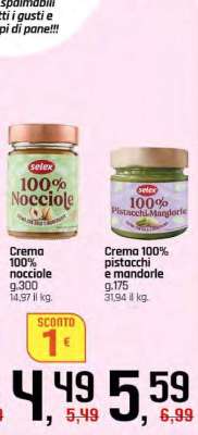 Crema 100% nocciole