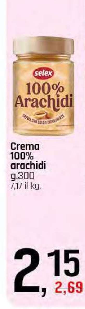 Selex Crema 100% Arachidi