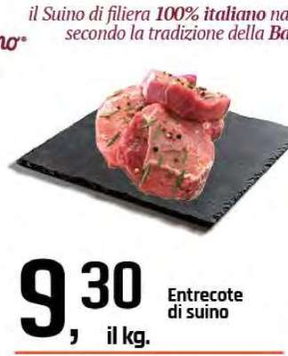 ENTRECOTE DI SUINO