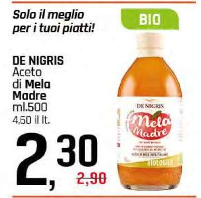 DE NIGRIS Aceto di Mela Madre