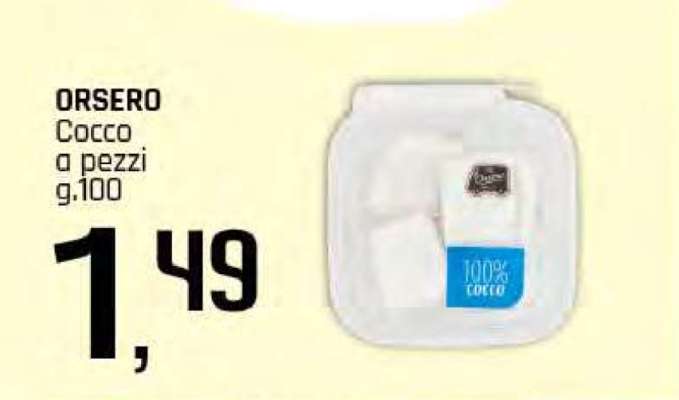 ORSERO Cocco a pezzi g.100