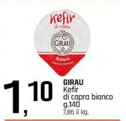 GIRAU Kefir di capra bianco