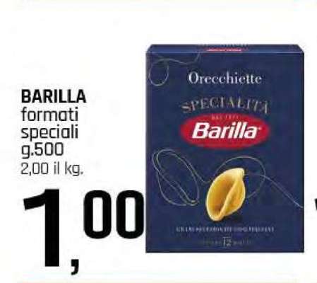 BARILLA Formati speciali