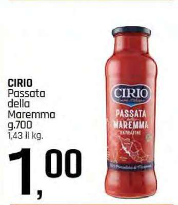 CIRIO Passata della Maremma