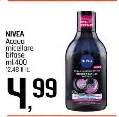 NIVEA Acqua micellare bifase