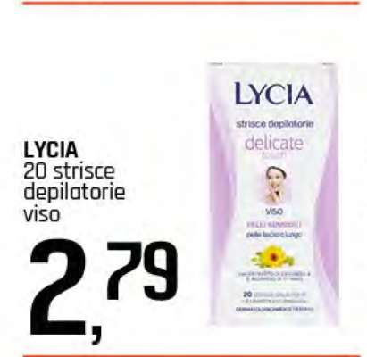 LYCIA 20 strisce depilatorie viso