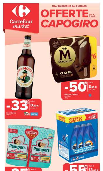 Volantino Carrefour - 26/6/2025 - 9/7/2025.