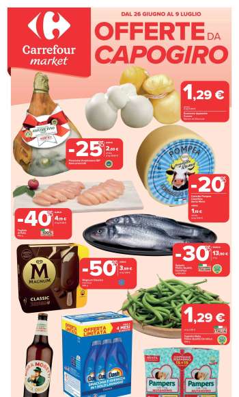 Volantino Carrefour - 26/6/2025 - 9/7/2025.