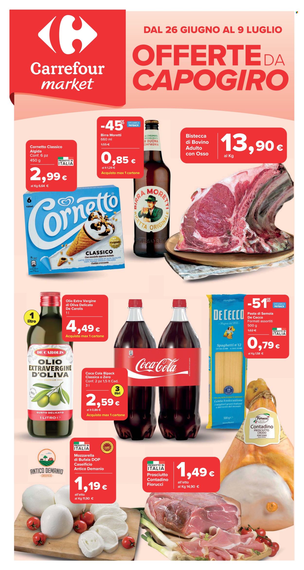 Volantino Carrefour - 26/6/2025 - 9/7/2025. Pagina 1