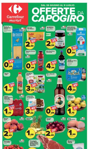 Volantino Carrefour - 26/6/2025 - 9/7/2025.