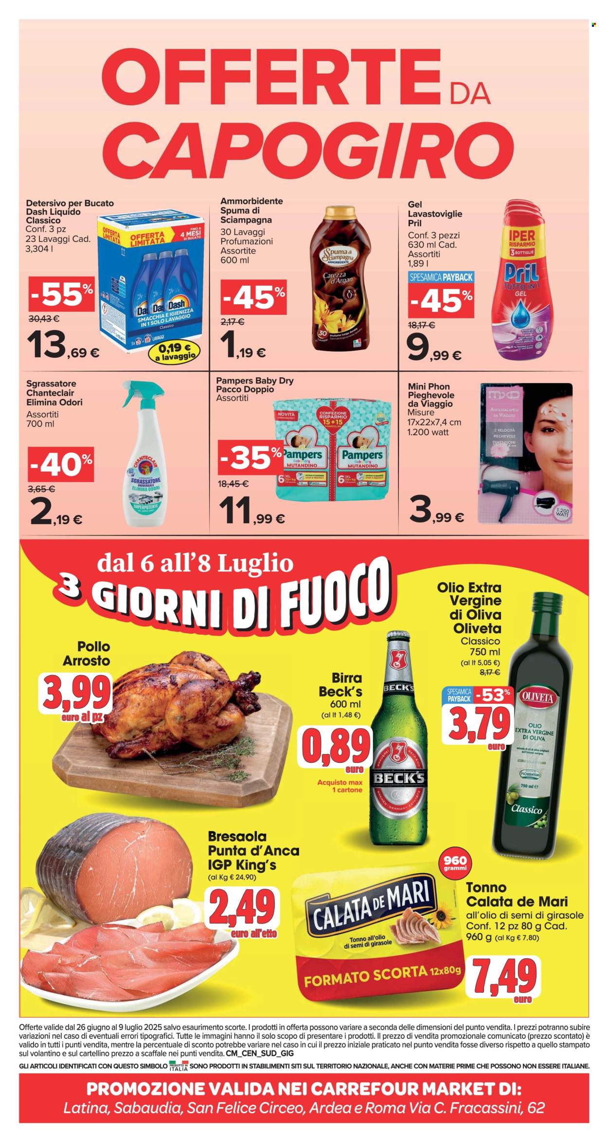 Volantino Carrefour - 26/6/2025 - 9/7/2025. Pagina 4
