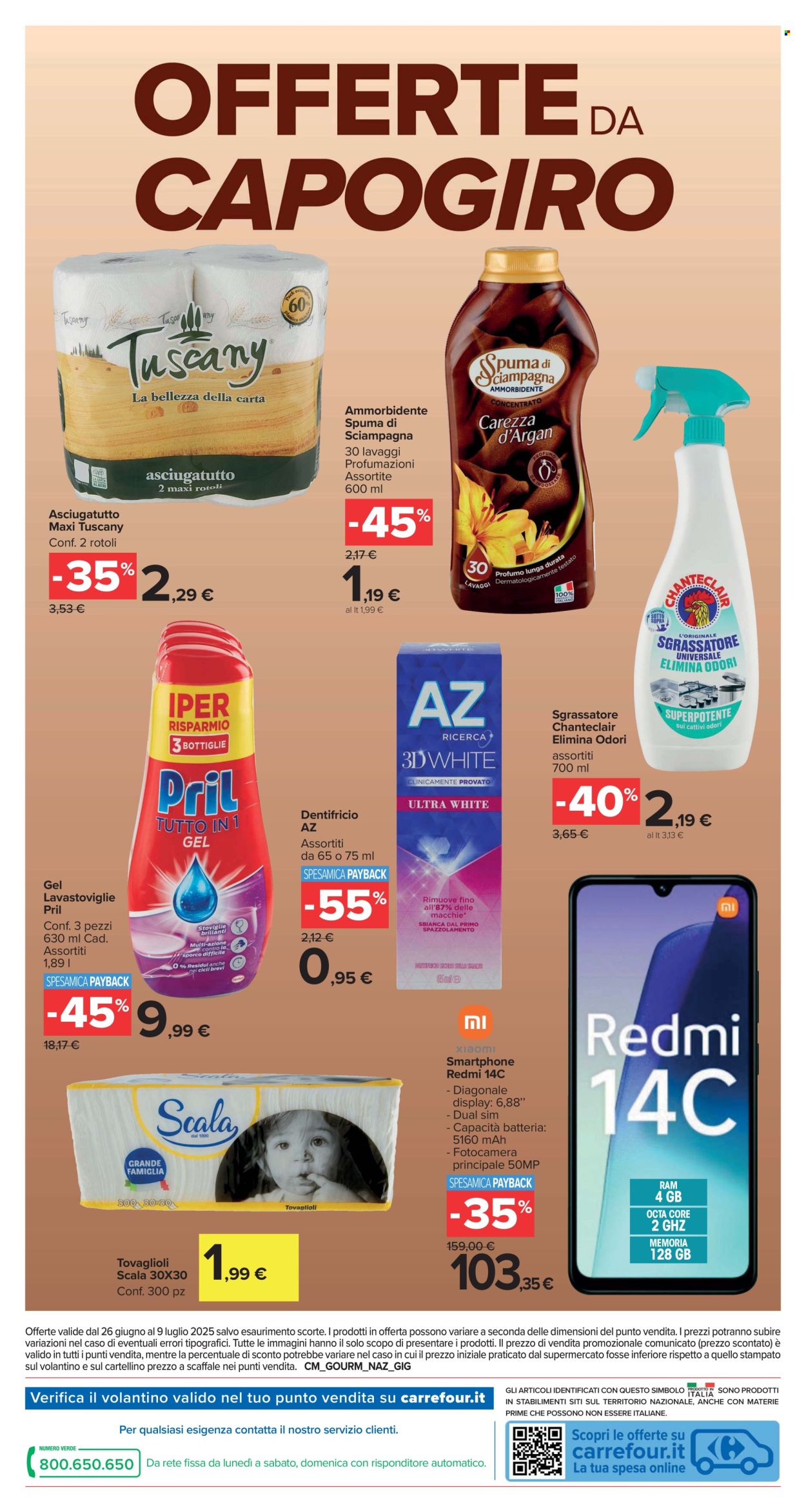 Volantino Carrefour - 26/6/2025 - 9/7/2025. Pagina 26