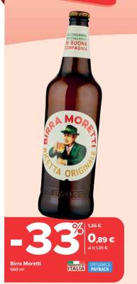 BIRRA MORETTI