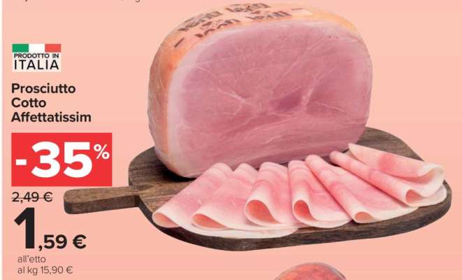 Prosciutto Cotto Affettatissim