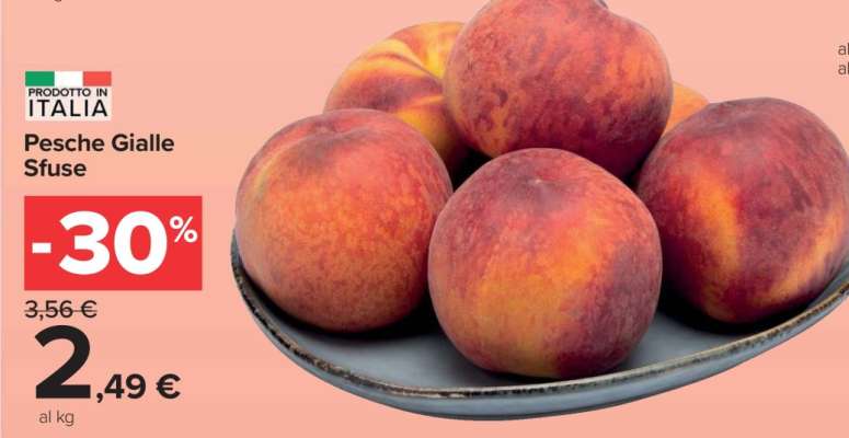 Pesche Gialle Sfuse