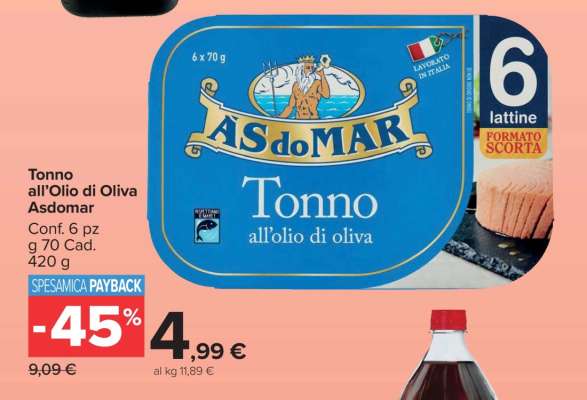 Tonno all’Olio di Oliva AsdoMar