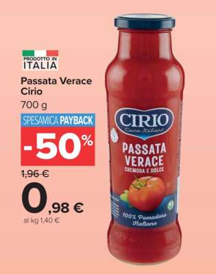 Passata Verace Cirio