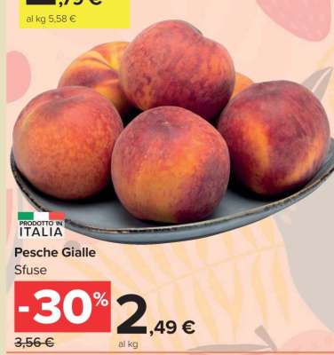 PESCHE GIALLE