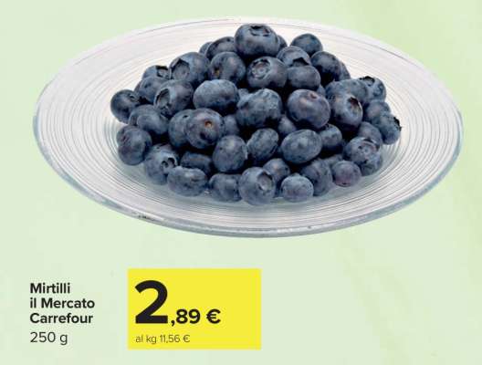 Mirtilli Il Mercato Carrefour
