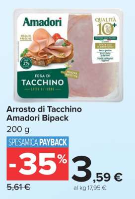 Arrosto di Tacchino Amadori Bipack
