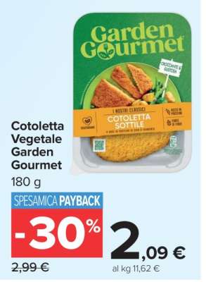 Cotoletta Vegetale Garden Gourmet