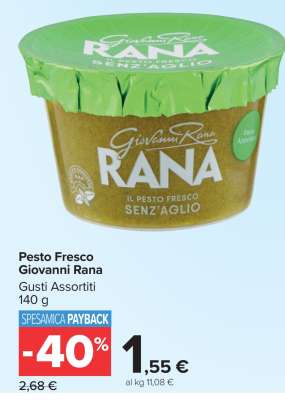 PESTO FRESCO GIOVANNI RANA