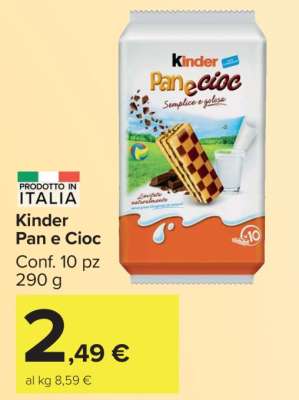 Kinder Pan e Cioc